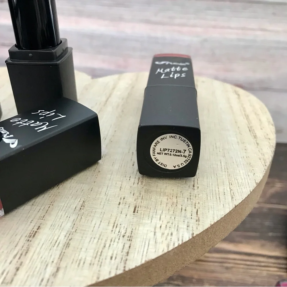 🆕3pcs Amuse Matte Lips Lipstick